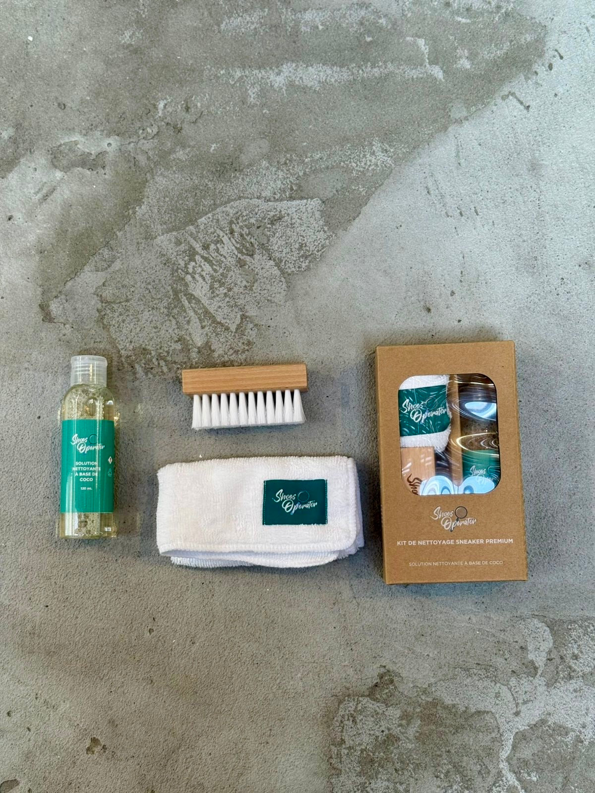 Kit de nettoyage sneakers premium