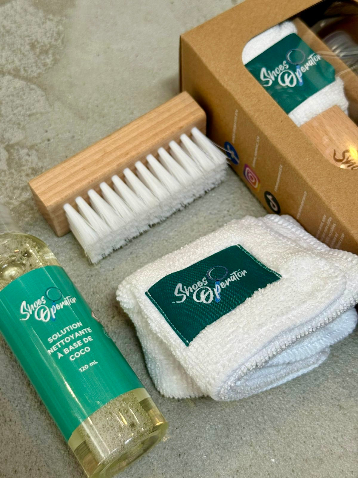Kit de nettoyage sneakers premium